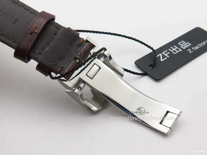 MIROTIME 0726 MoistureWicking Portuguese Real PR IW500704 ZF 1:1 Best Edition On Brown Leather Strap A52010 V 7311